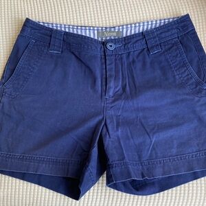 Natural Reflections Navy Midrise Short